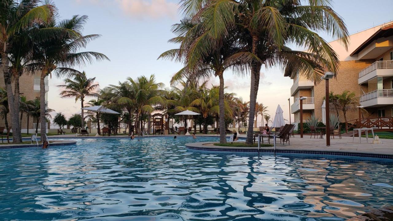 Paraiso Das Dunas - Apartamento A Beira Mar Com Jacuzzi - Proximo Ao Beach Park Aquiraz Exterior photo