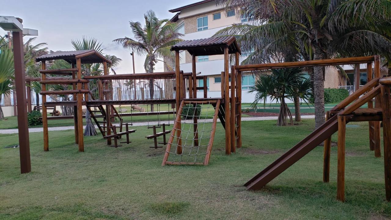 Paraiso Das Dunas - Apartamento A Beira Mar Com Jacuzzi - Proximo Ao Beach Park Aquiraz Exterior photo