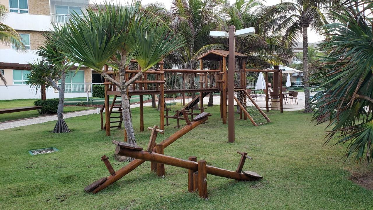 Paraiso Das Dunas - Apartamento A Beira Mar Com Jacuzzi - Proximo Ao Beach Park Aquiraz Exterior photo