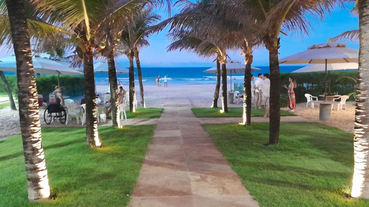 Paraiso Das Dunas - Apartamento A Beira Mar Com Jacuzzi - Proximo Ao Beach Park Aquiraz Exterior photo